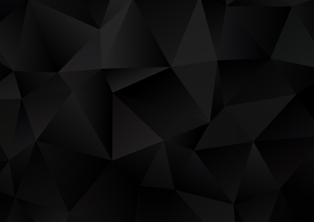 Abstract background with a dark low poly design